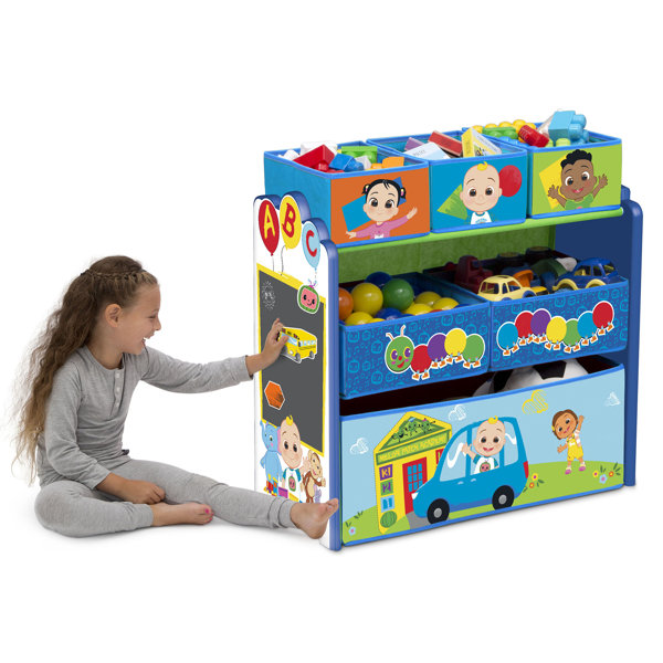 Delta Children Design & Store 6 Bin Toy Storage Organizer